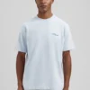 Dstrezzed Lasse Graphic Tee, Light blue