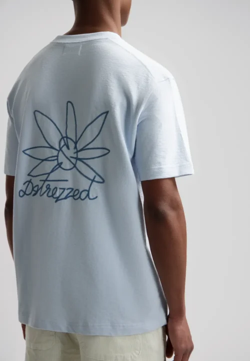 Dstrezzed Lasse Graphic Tee Light blue - Image 3