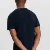Dstrezzed Mc Queen Organic Cotton T-shirt 202274 Dark Navy - Image 4
