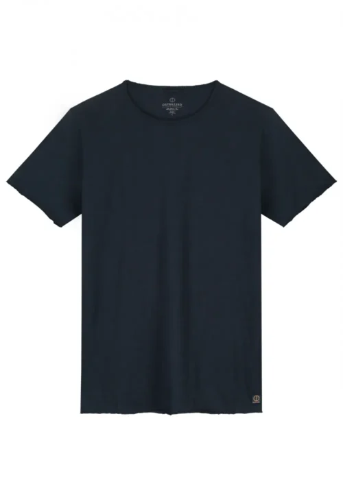 Dstrezzed Mc Queen Organic Cotton T-shirt Dark Navy image3