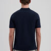 Dstrezzed Organic Cotton V-Neck Polo 240022 Dark Navy - Image 3