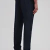 Dstrezzed : James 100% Linen Pants- Dark Navy