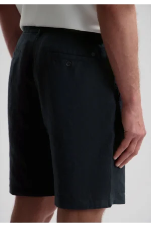 Dstrezzed 515558, 100% Crispy Linen Shorts Dark Navy image2