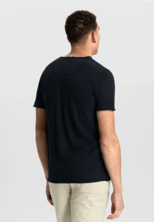 Alternative view of Dstrezzed Mc Queen Organic cotton T-shirt, Black