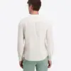 Timezone Stand-up-collar Shirt  30173.1387-29 Egret White - Image 4