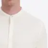 Timezone Stand-up-collar Shirt  30173.1387-29 Egret White - Image 5