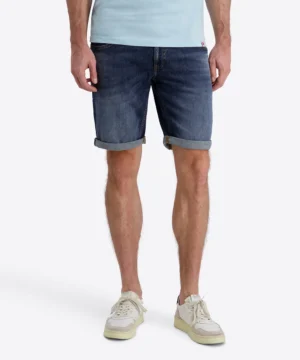 Timezone Slim Scott Denim Shorts, Royal Blue Wash