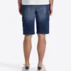 Timezone Ryker Denim Shorts, Navy Blue Wash - Image 5