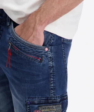 Alternative view of Timezone Ryker Denim Shorts, Navy Blue Wash