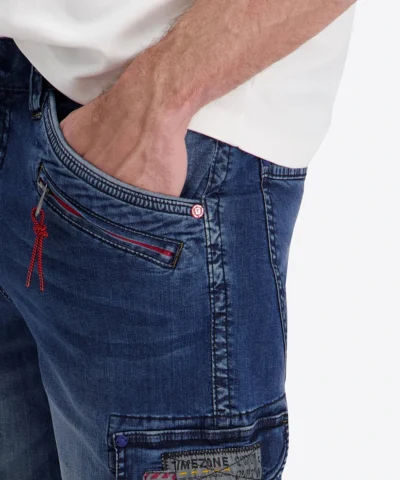 Alternative view of Timezone Ryker Denim Shorts, Navy Blue Wash