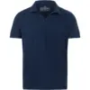 Timezone Cotton Linen Blend Poloshirt 20329.6110-29 Dark Navy - Image 3