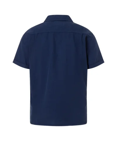 Alternative view of Timezone  Linen Blend Shirt, Total Eclipse