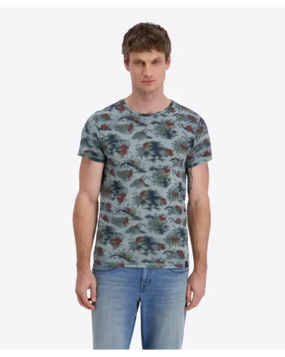 Timezone  Vintage Print T-shirt
