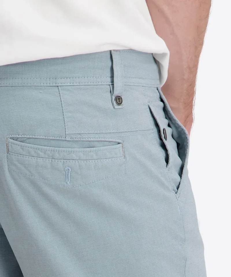 Timezone Slim Luca Short, Greyish Blue - Image 6