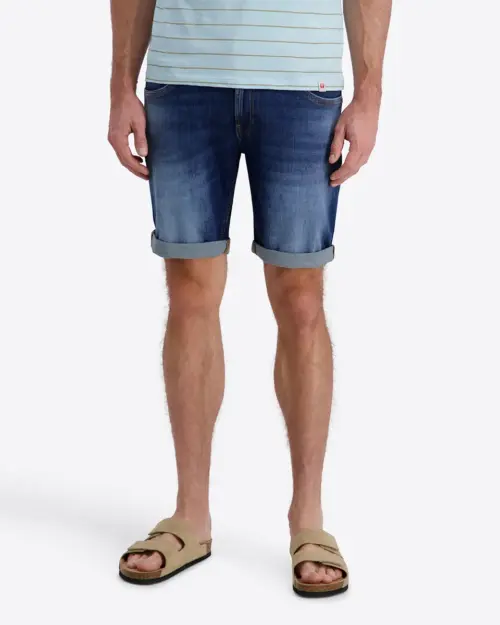 Timezone Slim Scott Denim Shorts50013.3226 Middle Blue Wash