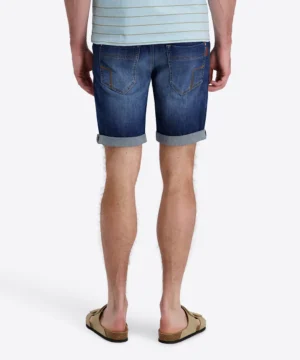 Timezone Slim Scott Denim Shorts, Middle Blue Wash image1