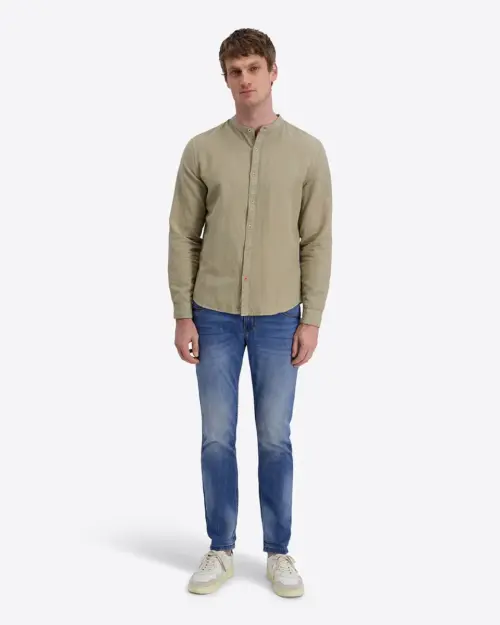Alternative view of Timezone Stand-up-collar Shirt 30173.1387 Light Khaki