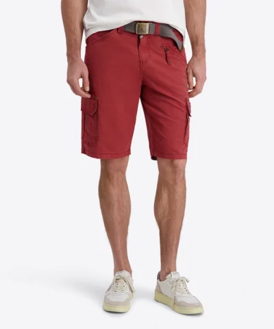 Timezone Ryker Cargo Shorts, Red Rum