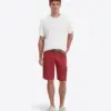 Timezone Ryker Cargo Shorts, Red Rum - Image 4