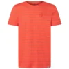 Timezone  Pin Stripe T-Shirt, Hot Coral