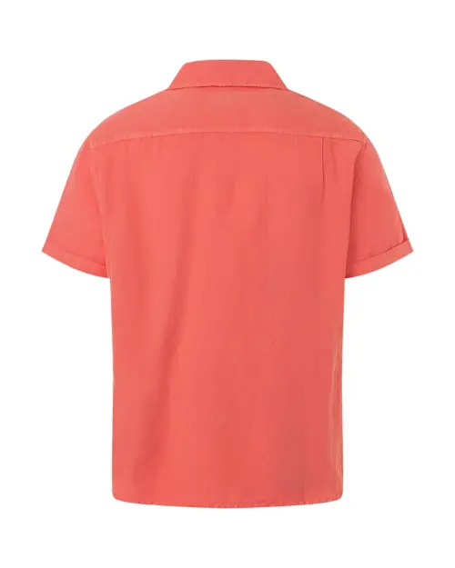 Alternative view of Timezone  Linen Blend Shirt 30172.6110-29 Hot Coral