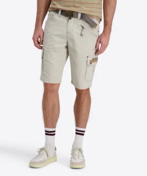 Timezone Ryker Cargo Shorts, Light Grey