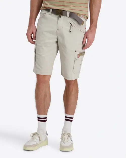 Timezone Ryker Cargo Shorts, Light Grey
