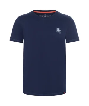 Timezone Pin Stripe T-Shirt, Iris Blue