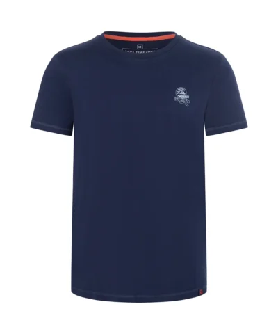 Timezone  Pin Stripe T-Shirt, Iris Blue