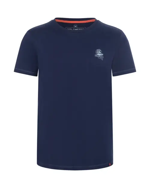 Timezone  Pin Stripe T-Shirt  20333.6111-32 Iris Blue