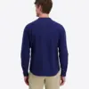 Timezone Stand-up-collar Shirt , Iris Blue - Image 4