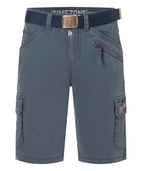 Timezone Ryker Cargo Shorts, Washed Blue - Image 3