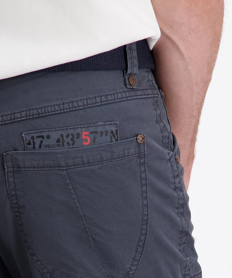 Timezone Ryker Cargo Shorts, Washed Blue - Image 5