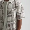 Dstrezzed Crochet Shirt 421162 Silver Birch - Image 4