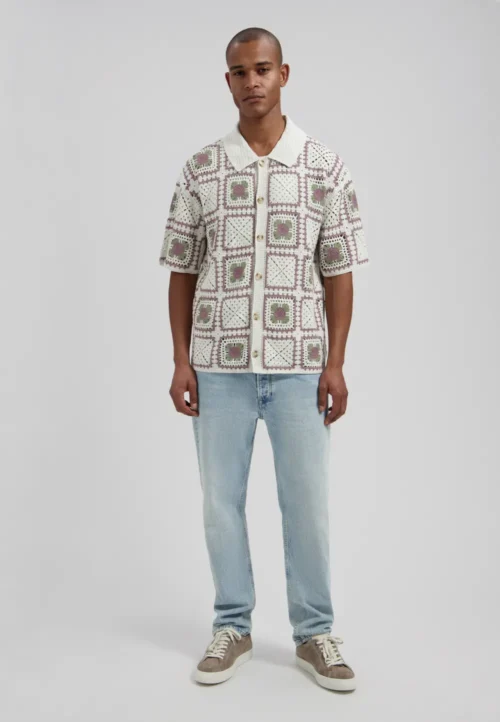 Dstrezzed- 421162 Crochet Shirt - Image 5