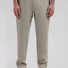 100% Crispy Linen Pants . Vintage Khaki