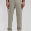 100% Crispy Linen Pants . Vintage Khaki