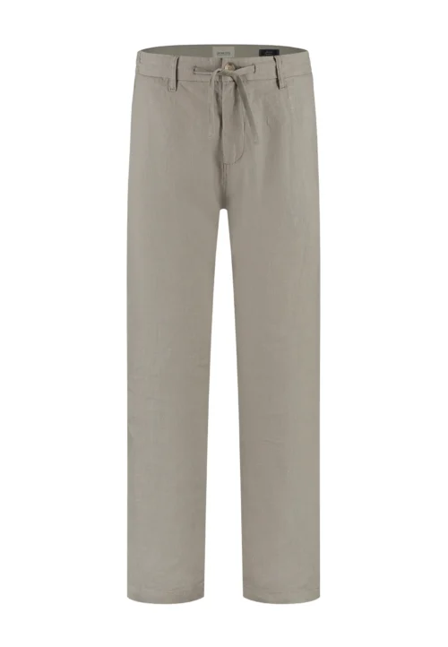 Dstrezzed 501822 100% Crispy Linen Pants Vintage Khaki image4