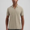 Dstrezzed 240022- V-Neck Polo Vintage Khaki