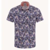A Fish Named Fred 33.054 SS  cotton / linen shirt  Sailing boats