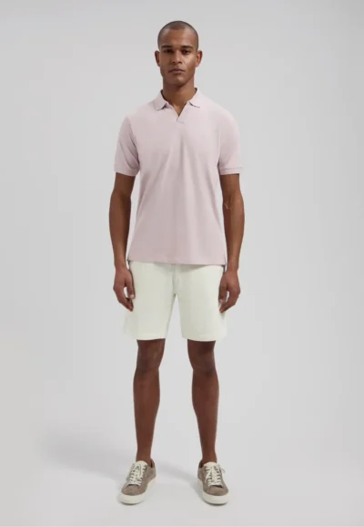 Alternative view of Dstrezzed 240022- V-Neck Polo Violet Ice