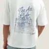 Dstrezzed  Kole Artwork Tee-shirt 203558 White - Image 6