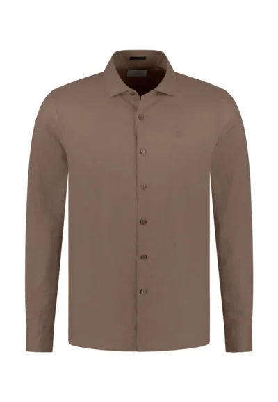 Dstrezzed 303710- The Jagger Shirt 100% Linen, Grey brown image3