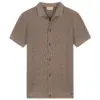 Dstrezzed  Joey Shortsleeve Cardigan 421200 Walnut - Image 5