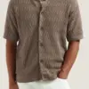 Dstrezzed  Joey Shortsleeve Cardigan 421200 Walnut - Image 4