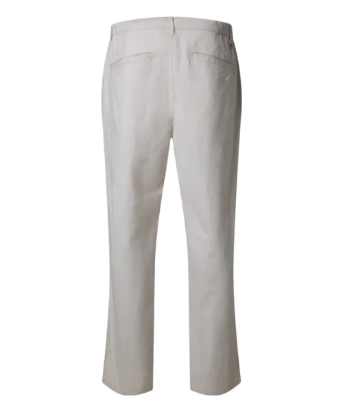 Timezone  Regular Cotton Linen Joggers Charly Silver Birch - Image 3