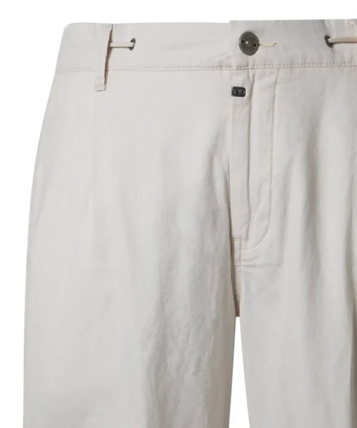 Timezone  Regular Cotton Linen Joggers Charly Silver Birch - Image 4
