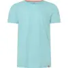 Timezone Cotton Ripped Basic T-Shirt 20272.6233-50 Crystal Blue - Image 5