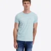 Timezone  Pin Stripe T-Shirt Crystal Blue