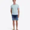 Timezone  Pin Stripe T-Shirt 20336.6233-32 Crystal Blue - Image 2